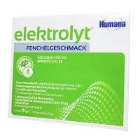 Фото Хумана электролит (Humana) 6.25г фенхель пак.  №12
