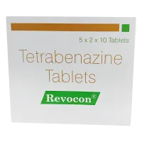 Фото Тетрабеназин (Нормокинезтин полный аналог) 25мг Revocon таблетки №100